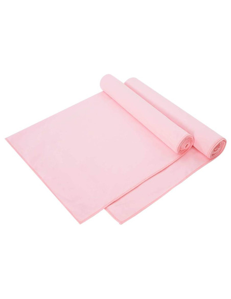 Asciugamani Sportivi 2 pcs Rosa 140 x 70 cm