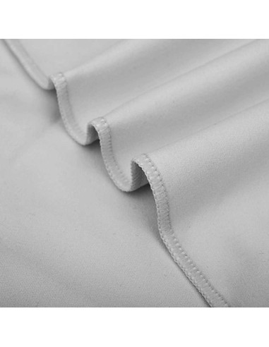 Set di Asciugamani Sportivi 2 pcs Grigio Tessuto