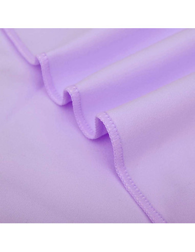 Set di Asciugamani Sportivi 3 pcs Viola Poliestere e poliammide