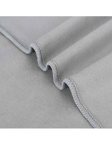 Asciugamani per Sedia Outdoor 2 pcs Grigio scuro 130 x 60 cm