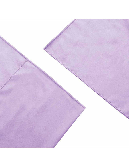 Asciugamani per Sedia Outdoor 2 pcs Viola 130 x 60 cm