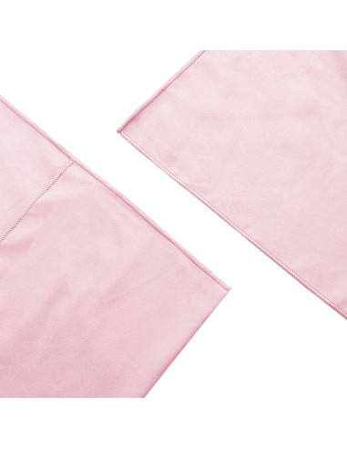 Asciugamani per Sedia Outdoor 2 pcs Rosa 130 x 60 cm