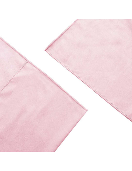 Asciugamani per Sedia Outdoor 2 pcs Rosa 130 x 60 cm