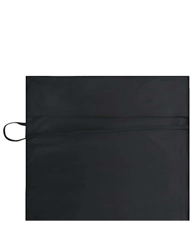Asciugamani per lettino 2 pcs Nero 210 x 75 cm