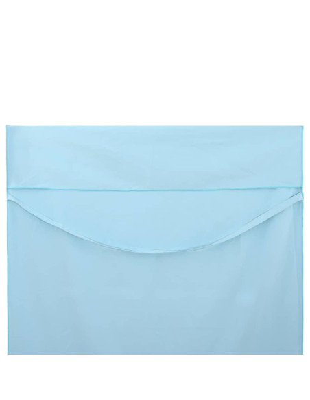 Asciugamani per lettino 2 pcs Blu 210 x 75 cm