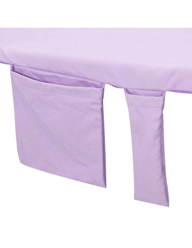 Asciugamani per lettino 2 pcs Viola 210 x 75 cm