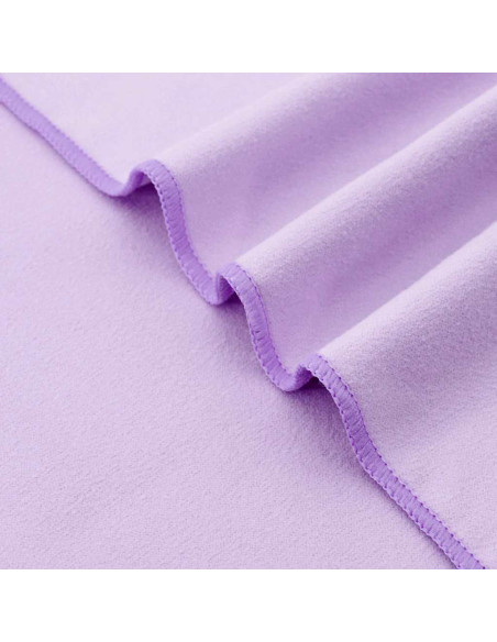 Asciugamani per lettino 2 pcs Viola 210 x 75 cm