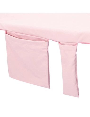 Asciugamani per lettino 2 pcs Rosa 210 x 75 cm
