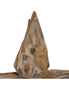Stella di Natale Marrone 60 x 5 x 75 cm Legno di teak solido