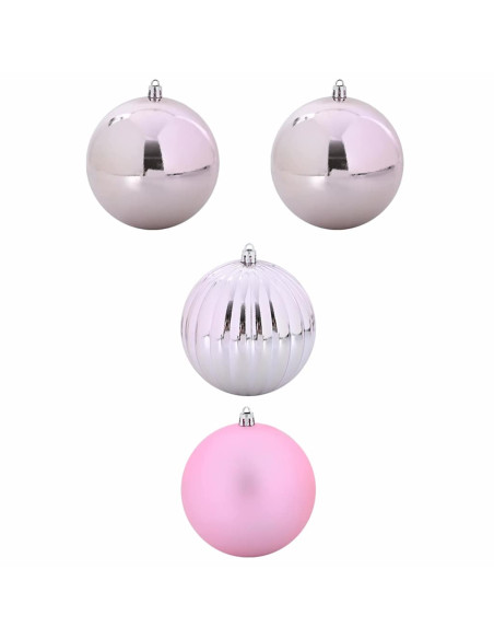 Set di Palle di Natale 4 pcs Rosa