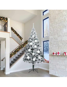 Set di Palle di Natale 4 pcs Bianco 2