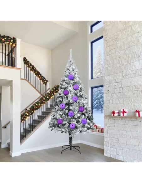 Set di Palle di Natale 4 pcs Lillà