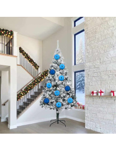 Set di Palle di Natale 3 pcs Blu 2