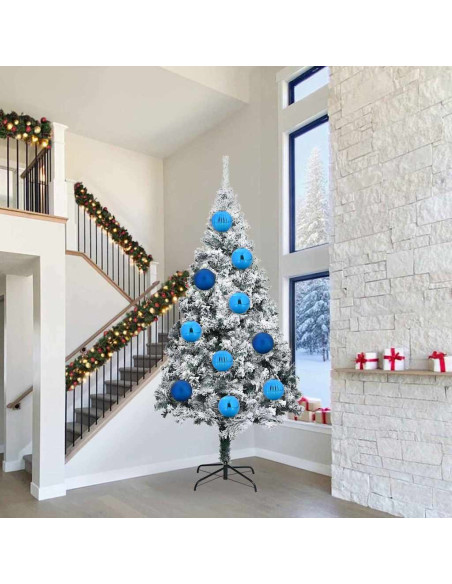 Set di Palle di Natale 3 pcs Blu