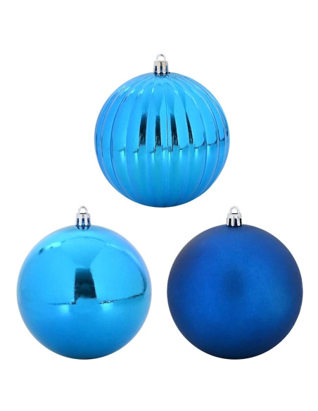 Set di Palle di Natale 3 pcs Blu