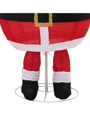 Babbo Natale di Natale Bianco caldo 100 x 180 cm Tessuto