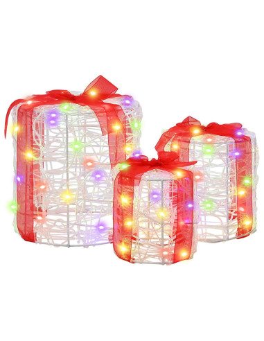 Decorazione Scatola Regalo 3 pcs colorato 20 x 20 x 21 cm