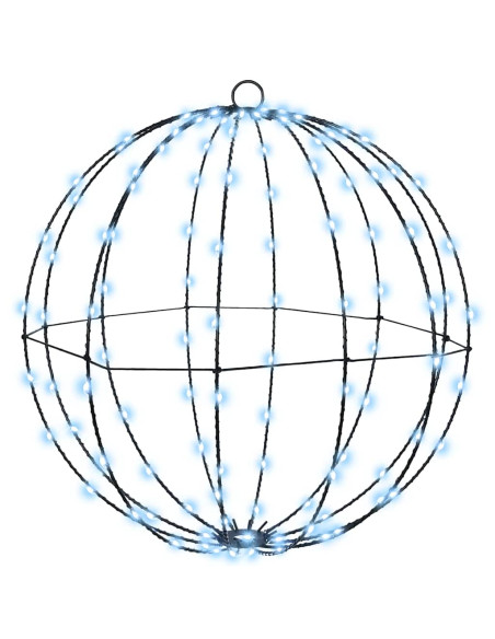 Palla con 320 LED 2 pcs Bianco freddo 50 cm Metallo Palla con 320 LED 2 pcs Bianco freddo 50 cm Metallo