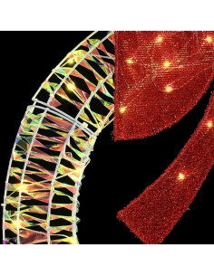 Ghirlanda con 60 LED Bianco caldo 75 cm PET 2