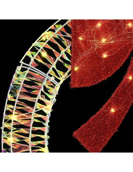 Ghirlanda con 60 LED Bianco caldo 75 cm PET Ghirlanda con 60 LED Bianco caldo 75 cm PET