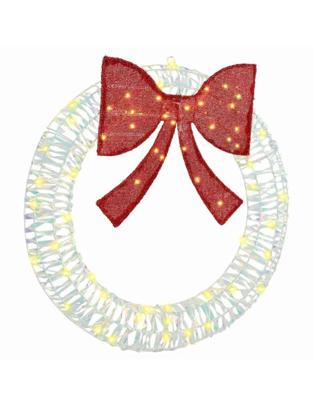 Ghirlanda con 60 LED Bianco caldo 75 cm PET Ghirlanda con 60 LED Bianco caldo 75 cm PET