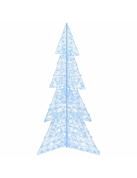 Albero di Natale con 240 LED Bianco Freddo 180 cm Acrilico Albero di Natale con 240 LED Bianco Freddo 180 cm Acrilico