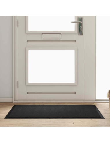 Tappetino Antracite 60 x 40 x 1.2 cm Tessuto Teddy