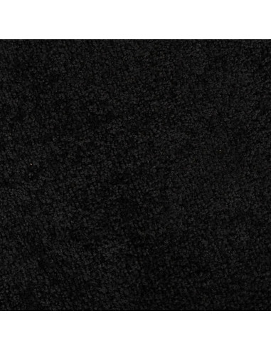 Tappetino Nero 60 x 40 x 1.2 cm Tessuto Teddy