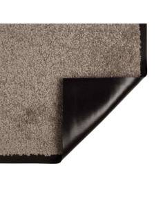 Tappetino Beige 60 x 40 x 1.2 cm Tessuto Teddy 2