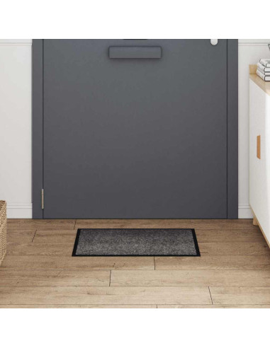 Tappetino Grigio chiaro 60 x 40 x 1.2 cm Tessuto Teddy