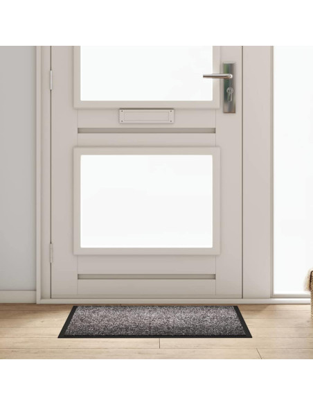 Tappetino Grigio chiaro 60 x 40 x 1.2 cm Tessuto Teddy