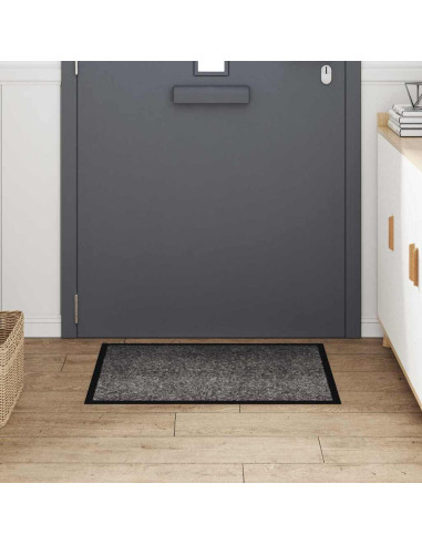 Tappetino Grigio chiaro 60 x 40 x 1.2 cm Tessuto Teddy