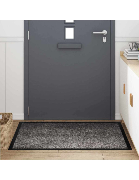 Tappetino Grigio chiaro 60 x 40 x 1.2 cm Tessuto Teddy