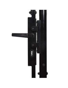 Cancello da Giardino con Parte Superiore Arcuata 200 x 400 cm