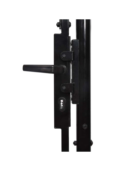 Cancello da Giardino con Parte Superiore Arcuata 200 x 400 cm