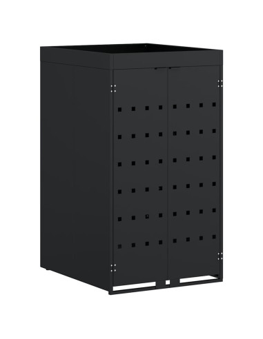 Deposito per bidone con tetto da fioriera per bidone singolo da 240L