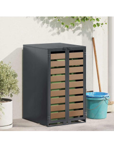 Magazzino per contenitori con coperchio sollevabile a gas per contenitore da 240L 2