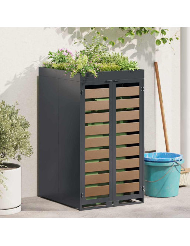 Magazzino per contenitori con tetto per vaso per contenitore da 240L