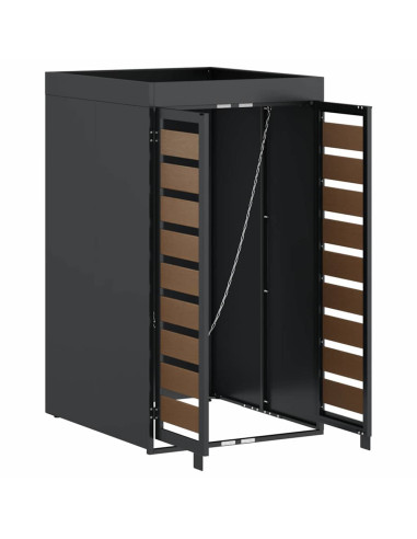 Magazzino per contenitori con tetto per vaso per contenitore da 240L