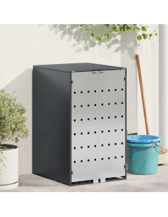 Magazzino per contenitori con coperchio sollevabile a gas per contenitore da 240L 2