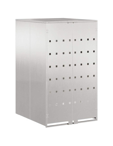 Magazzino per contenitori con coperchio sollevabile a gas per contenitore da 240L