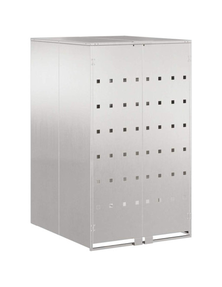 Magazzino per contenitori con coperchio sollevabile a gas per contenitore da 240L