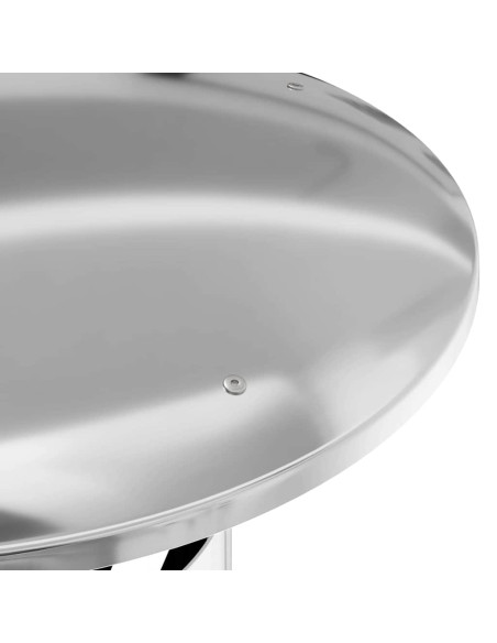 Estensione Camino Argento 35 x 35 x 132 cm Acciaio inossidabile