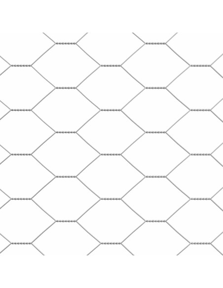 Gabbia per polli Argento 400 x 200 x 198.5 cm Acciaio zincato