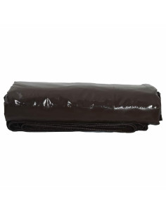 Telo 650g / m² Marrone 1 x 2,5 m Tela con rivestimento in PVC 2