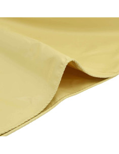 Telo 650g / m² Beige 4 x 8 m Tela con rivestimento in PVC 2