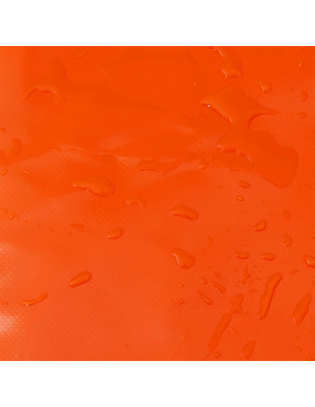 Telo 650g / m² Arancione 1 x 2,5 m Tela con rivestimento in PVC