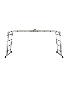 Scala a pioli in alluminio 8 gradini 150 kg 2