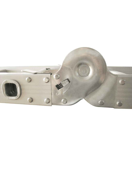 Scala a pioli in alluminio 8 gradini 150 kg