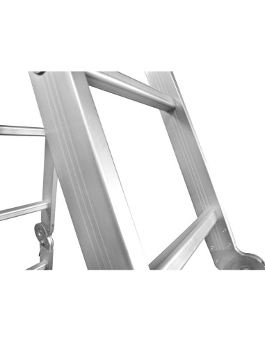 Scala a pioli in alluminio 8 gradini 150 kg